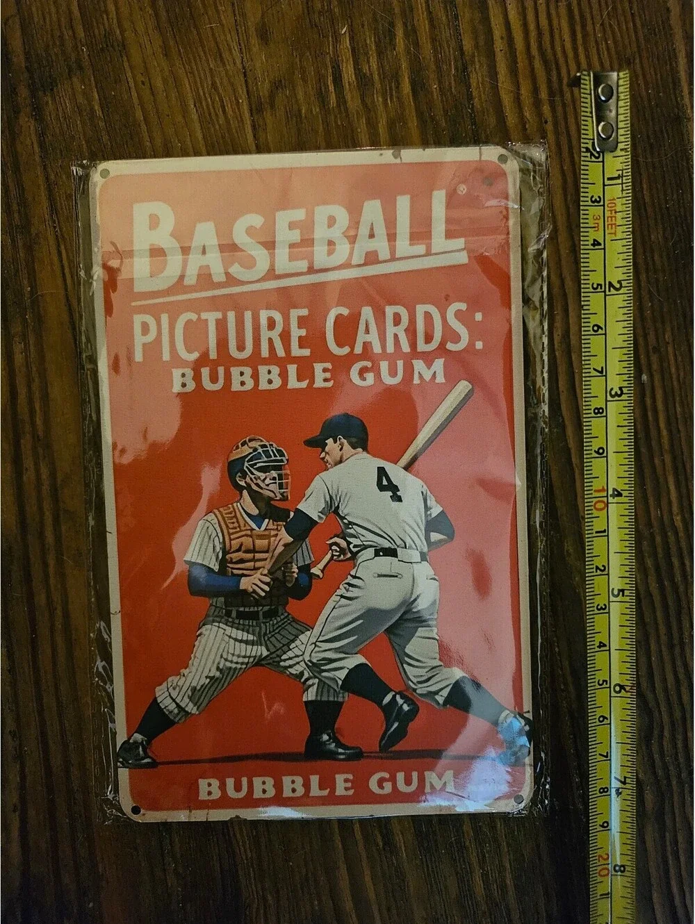 Vintage looking Baseball Card - 